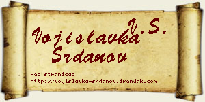 Vojislavka Srdanov vizit kartica